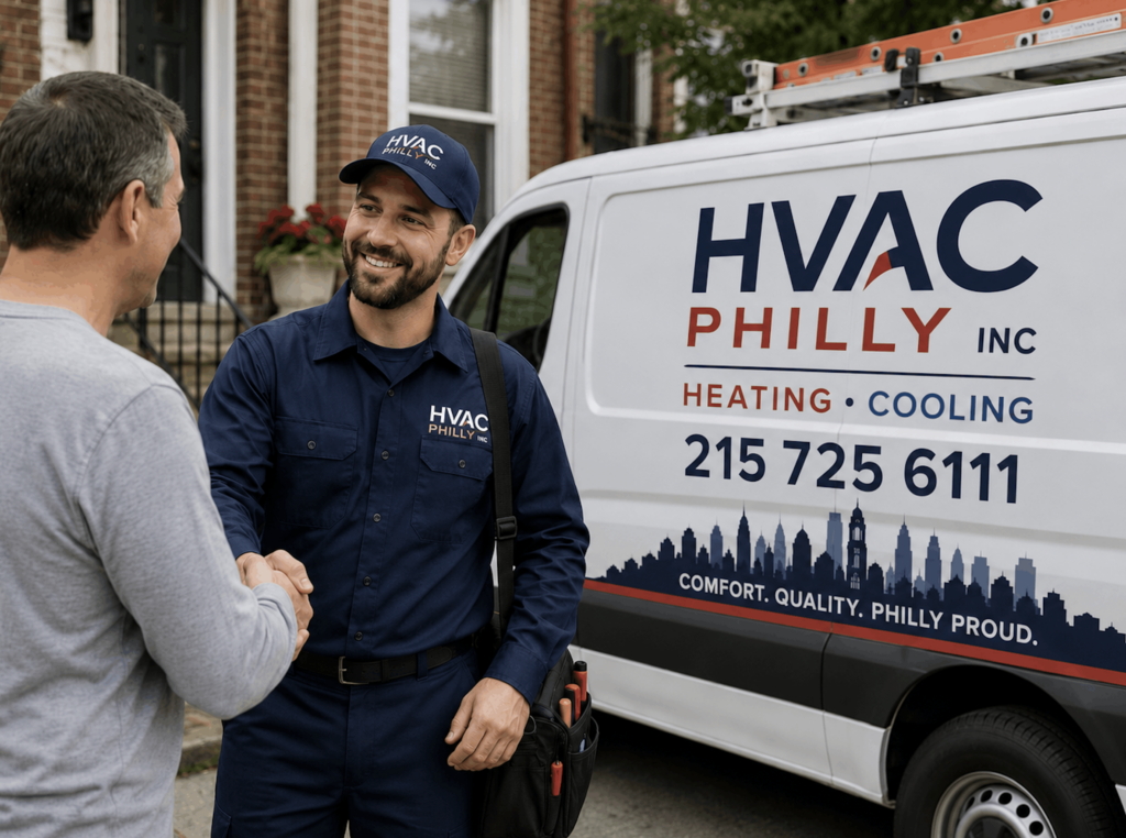 hvac philly service tech Kevien