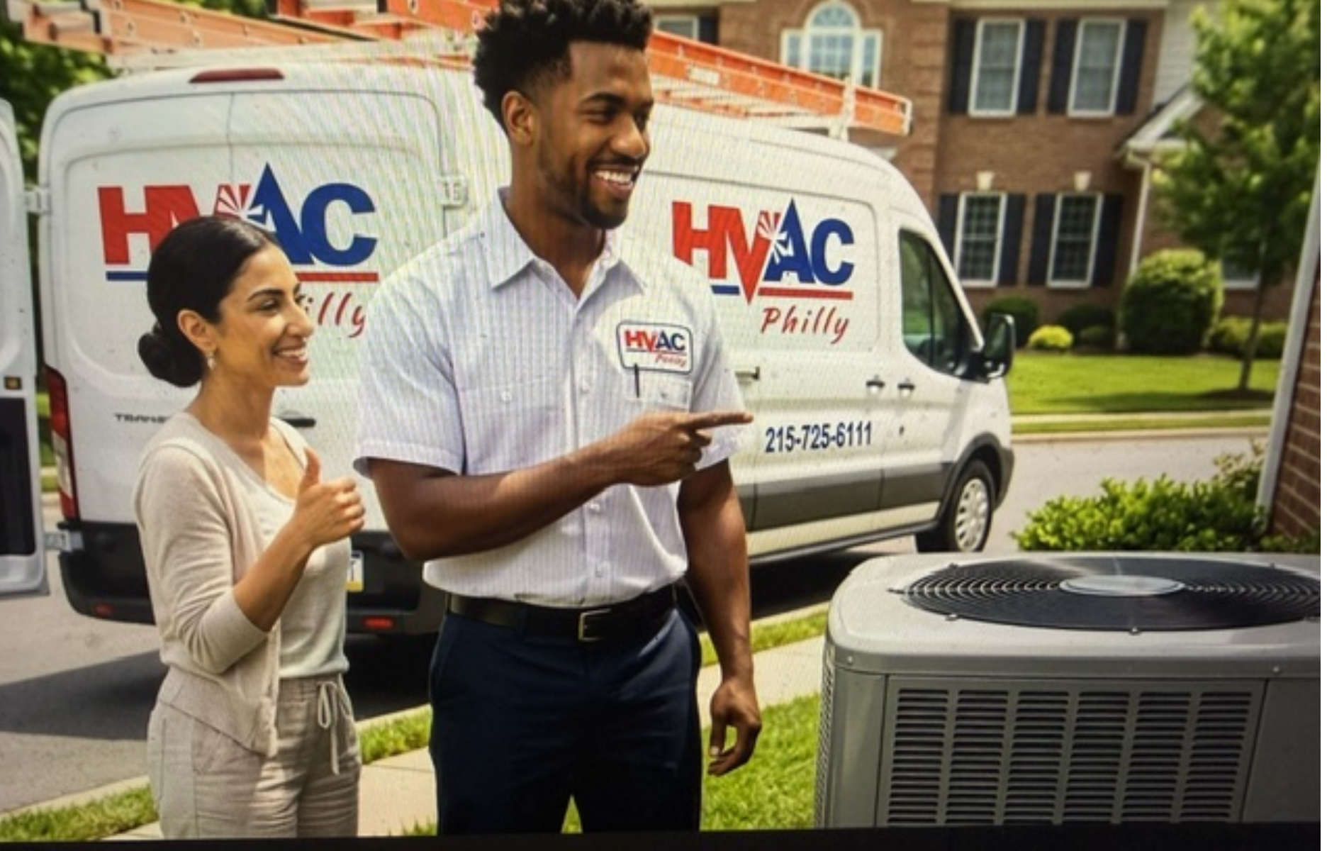 HVAC Philly's service tech Dean