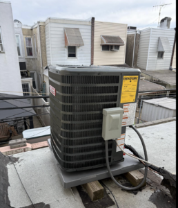 New condenser installed in South Philly By HVAC Philly