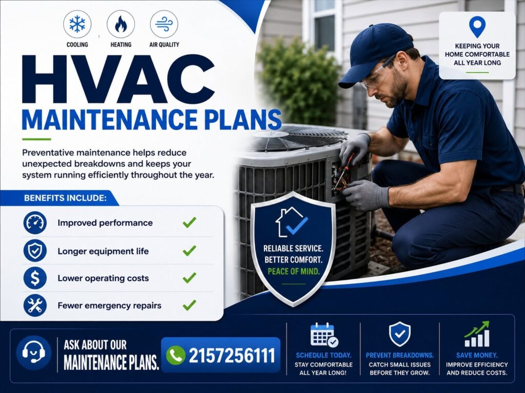 HVAC maintenance plan by HVAC Philly